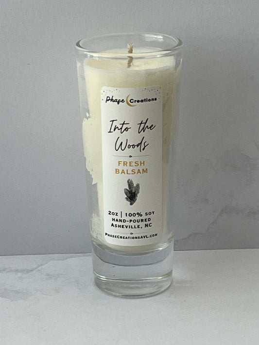 INTO THE WOODS ~ Fresh Balsam | Hand-poured Premium Soy Candle