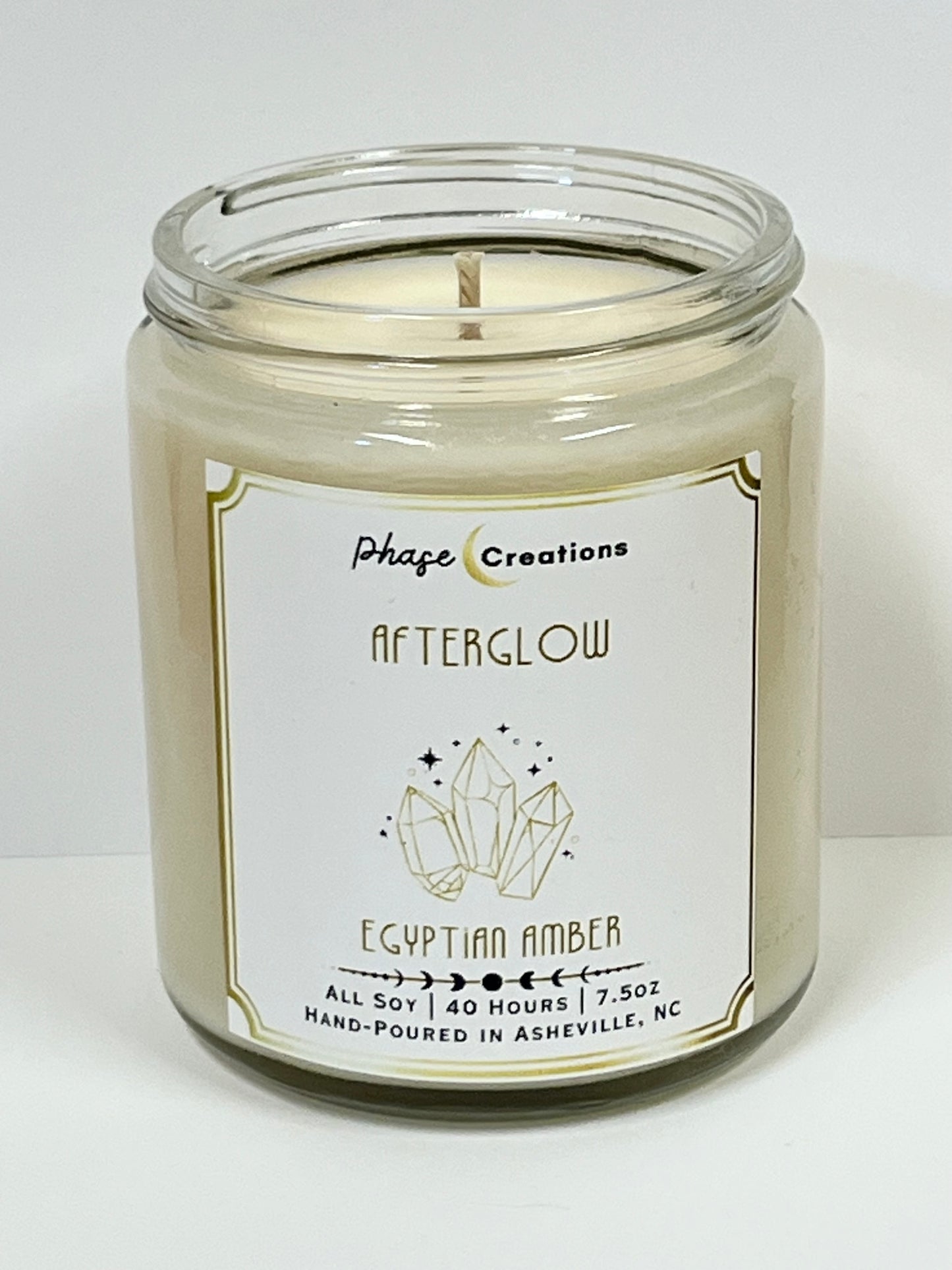 AFTERGLOW ~ Egyptian Amber | 40 Hour ~ Hand-poured premium Soy Candle