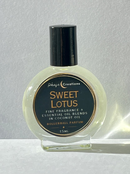 SWEET LOTUS | Rollerball Parfum | Fine Fragrance Oil Blend
