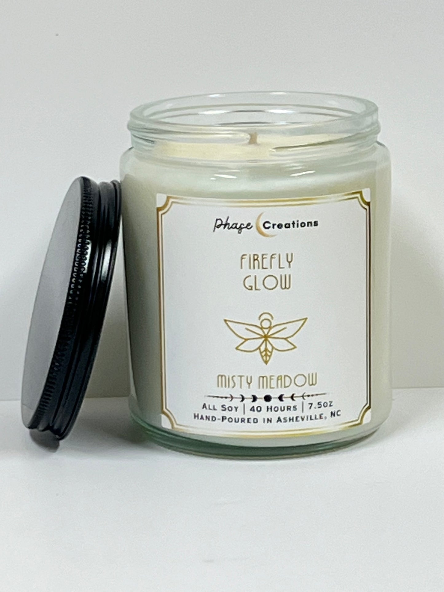 FIREFLY ~ Misty Meadow | 40 Hour ~ Hand-poured premium Soy Candle