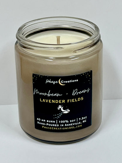 MOONBEAM + DREAMS ~ Lavender Fields | Hand-poured Premium Soy Candle