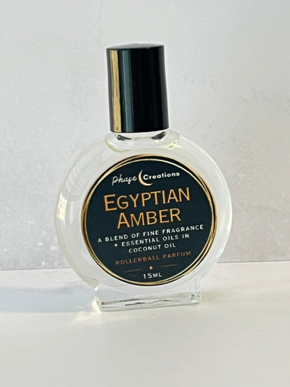 EGYPTIAN AMBER | Rollerball Parfum | Fine Fragrance Oil Blend