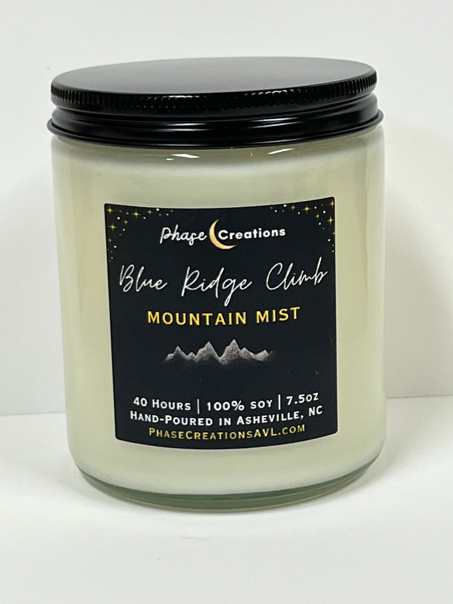 BLUE RIDGE CLIMB ~ Mountain Mist | 40 Hour ~ Hand-poured premium Soy Candle