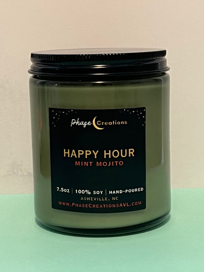 HAPPY HOUR ~ Mint Mojito | Hand-poured Premium Soy Candle