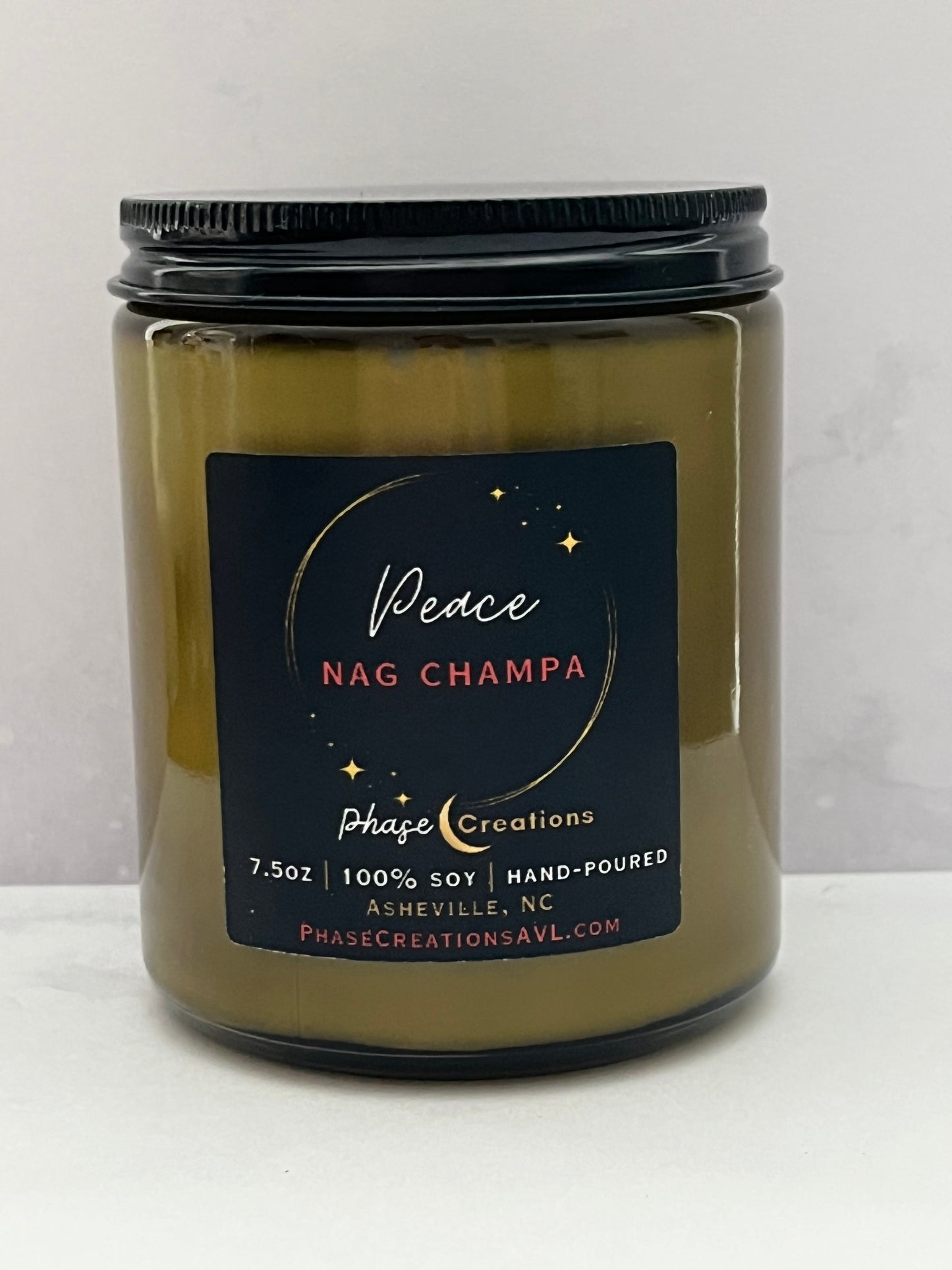 PEACE ~ Nag Champa | Hand-poured Premium Soy Candle