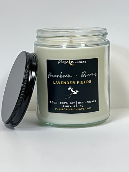 MOONBEAM + DREAMS ~ Lavender Fields | Hand-poured Premium Soy Candle