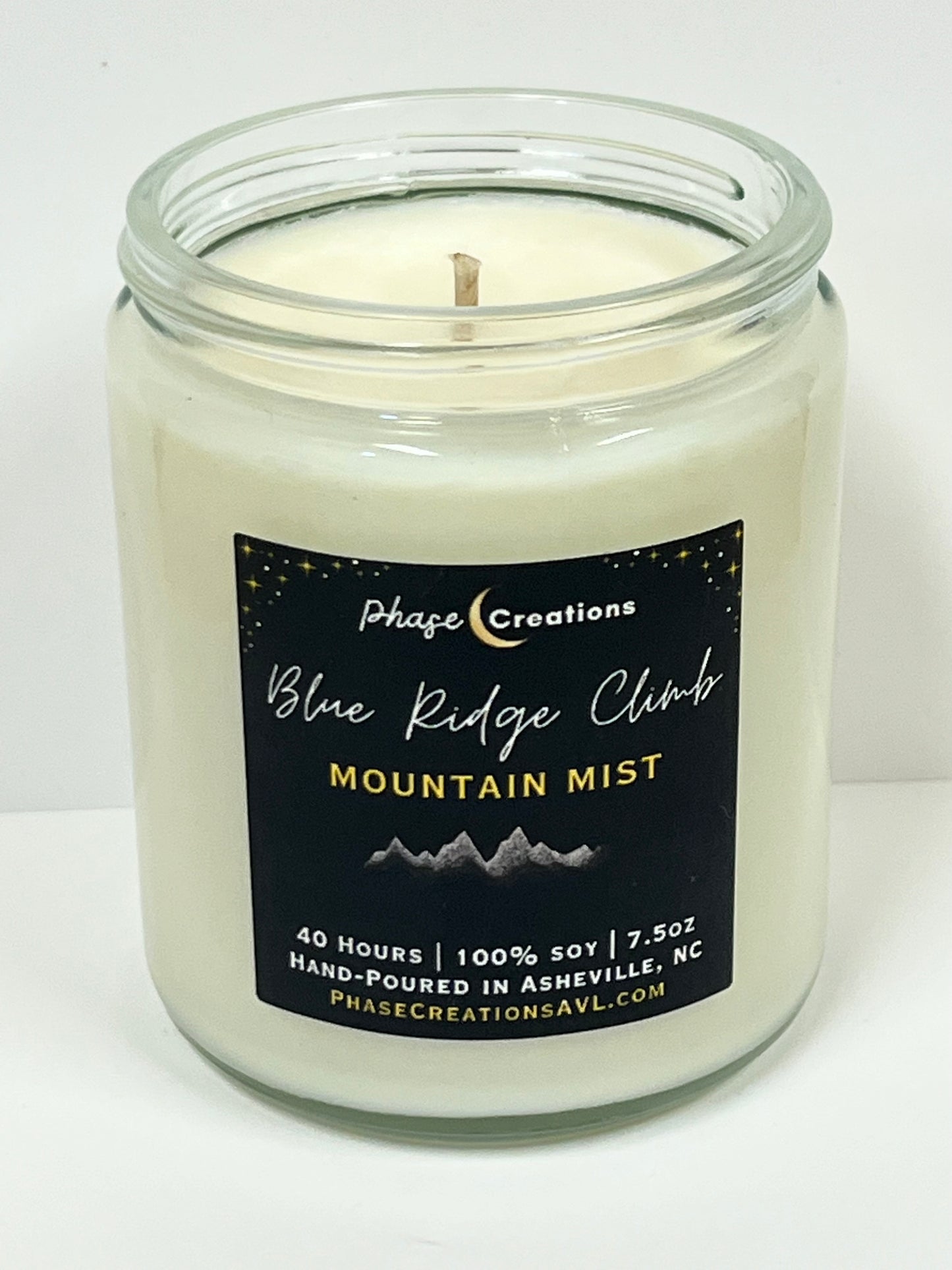 BLUE RIDGE CLIMB ~ Mountain Mist | 40 Hour ~ Hand-poured premium Soy Candle
