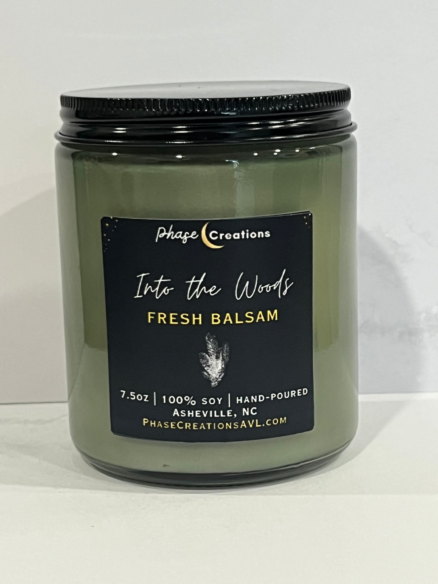 INTO THE WOODS ~ Fresh Balsam | Hand-poured Premium Soy Candle