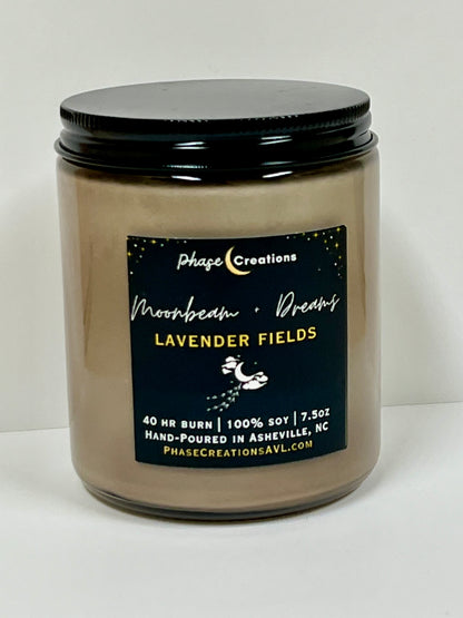 MOONBEAM + DREAMS ~ Lavender Fields | Hand-poured Premium Soy Candle