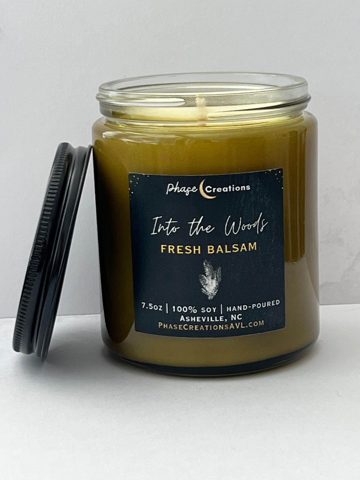 INTO THE WOODS ~ Fresh Balsam | Hand-poured Premium Soy Candle