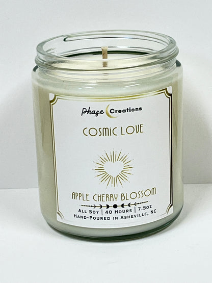COSMIC LOVE ~ Fruity Floral Love | 40 Hour ~ Hand-poured premium Soy Candle