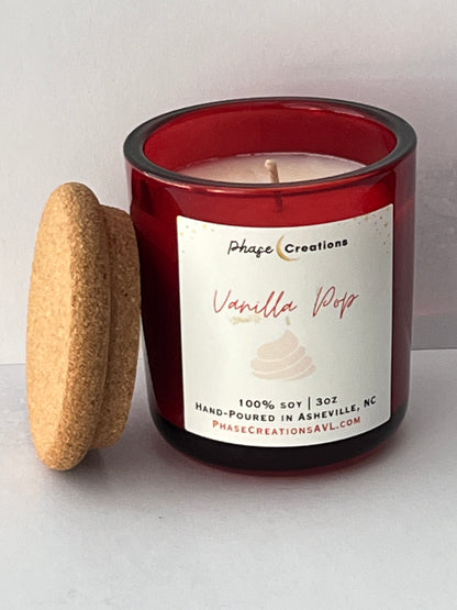 VANILLA POP ~ Creamy Vanilla | Hand-poured Premium Soy Candle
