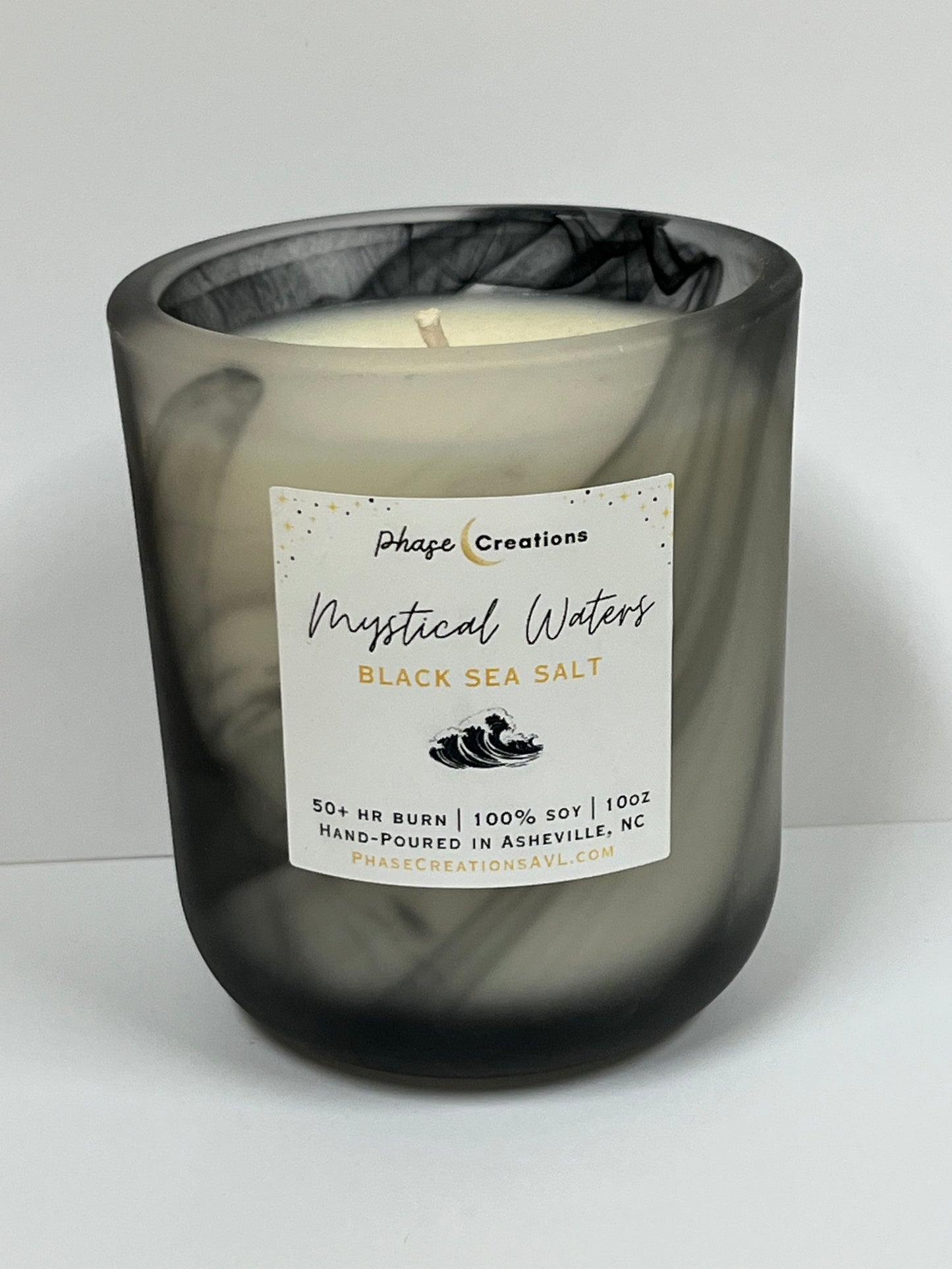MYSTICAL WATERS ~ Black Sea Salt| Hand-poured Premium Soy Candle