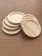 Round Wooden Candle Coaster