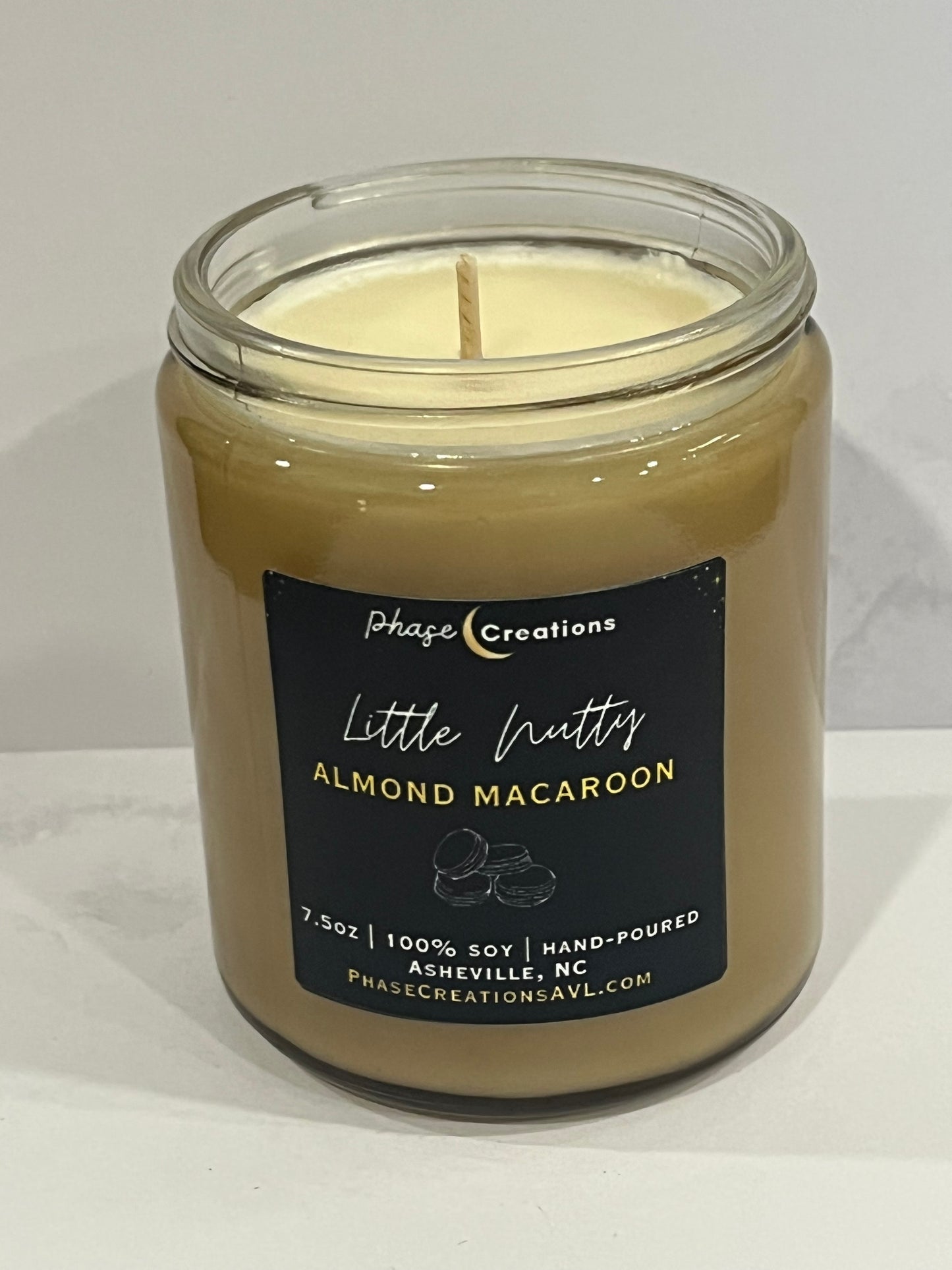 LITTLE NUTTY ~ Almond Macaroon | Hand-poured Premium Soy Candle