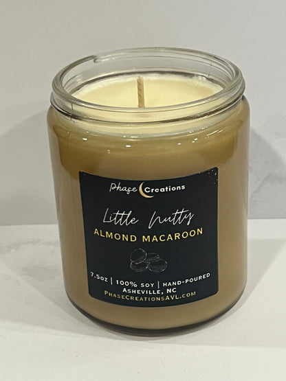 LITTLE NUTTY ~ Almond Macaroon | Hand-poured Premium Soy Candle