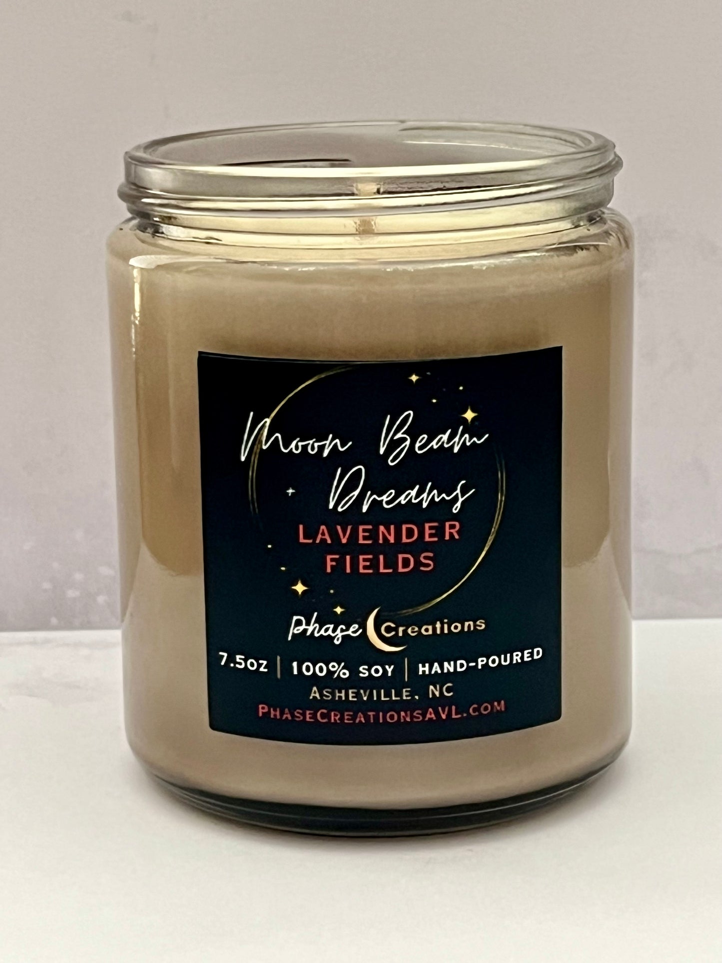 MOONBEAM + DREAMS ~ Lavender Fields | Hand-poured Premium Soy Candle