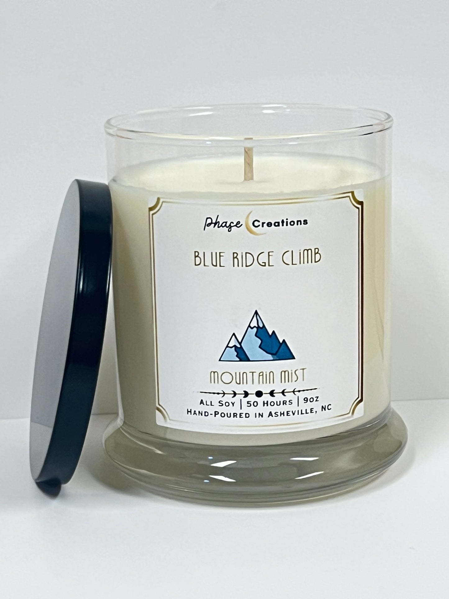 BLUE RIDGE CLIMB ~ Mountian Mist | 50 Hour ~ Hand-poured premium Soy Candle