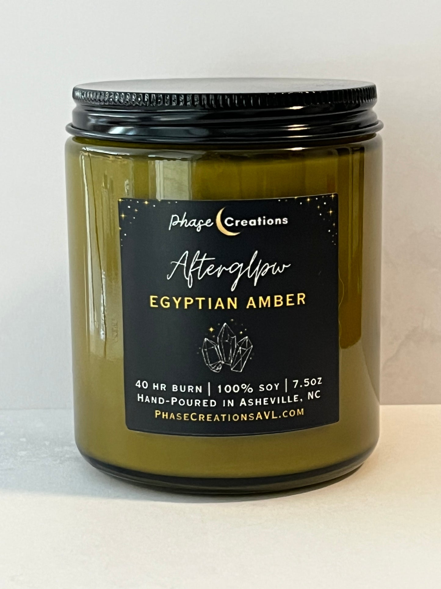 AFTERGLOW ~ Egyptian Amber | Hand-poured Premium Soy Candle