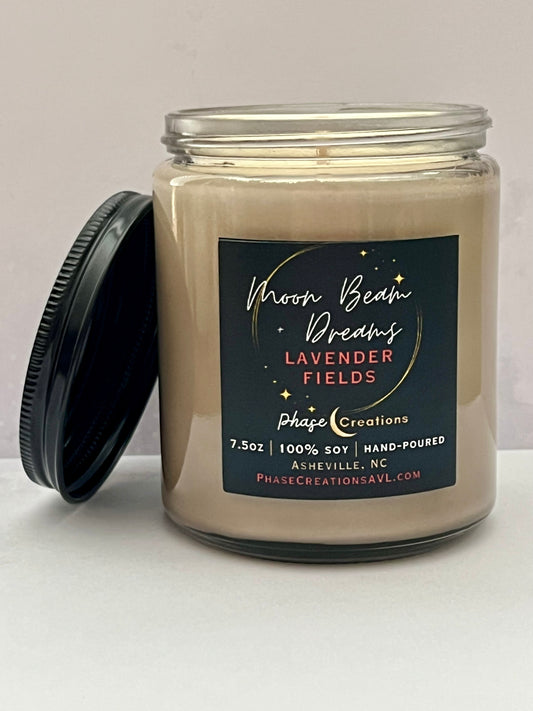 MOONBEAM + DREAMS ~ Lavender Fields | Hand-poured Premium Soy Candle