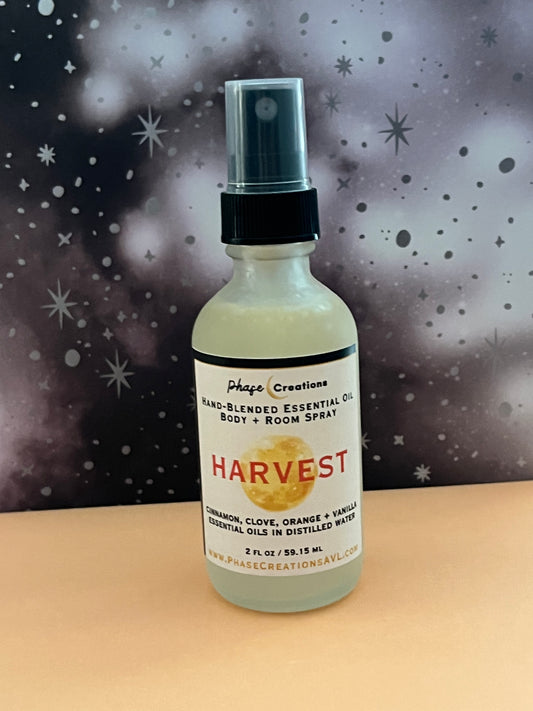 HARVEST - Essential Oil Body + Room Spray