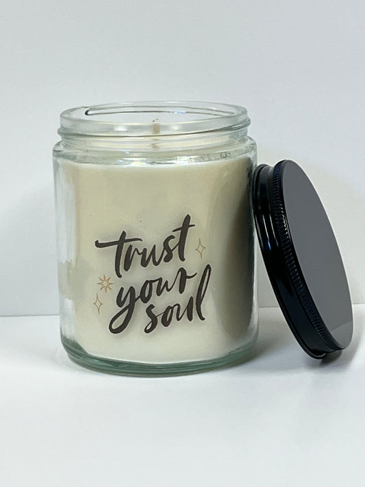TRUST YOUR SOUL✨ ~ Sea Lily | Hand-poured Premium Soy Candle
